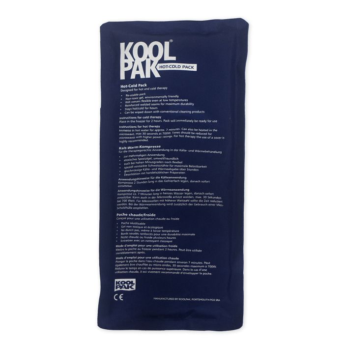 Koolpak Luxury Reusable Hot and Cold Pack (12cm x 29cm)